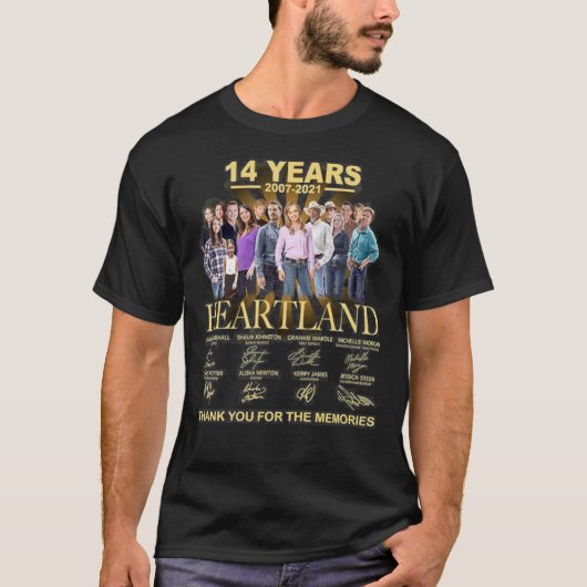 14 jaar hartland Klassieke T-shirt (Voorkant)