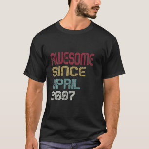 14 jaar oud 2008 14e verjaardag Geweldige sinds de T-shirt