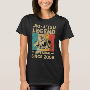 14 jaar oud BJJ Jiu Jitsu Legend Geweldige sinds 2 T-shirt