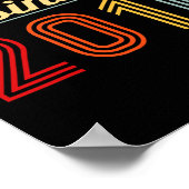 14 Jaar Oud Jongen Meisje Verjaardag 14e Bday Grap Poster (Hoek)