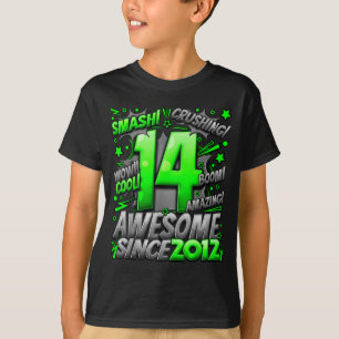 14 Jaar Oud Voor Jongens 14e Verjaardag Jongen 14 T-shirt