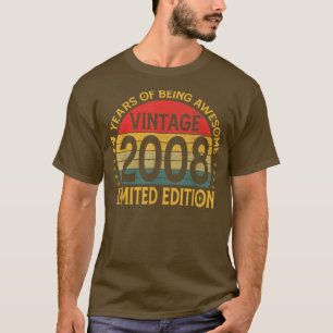 14 jaar oude editie 2008 Limited Edition 14th Bir T-shirt