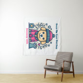 14 jan - Dress Up Your Pet Day Wandkleed (In Situ (horizontaal))