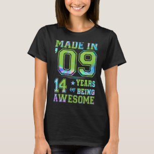 14-jarig meisje voor 14e verjaardag, geboren in 20 t-shirt