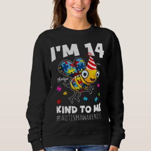 14-jarige bijengeboorte Puzzle Kind Autism Awarene Trui