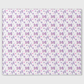 14-jarige verjaardag Veertien Meisjes Tiener Cadeaupapier (Vlak)