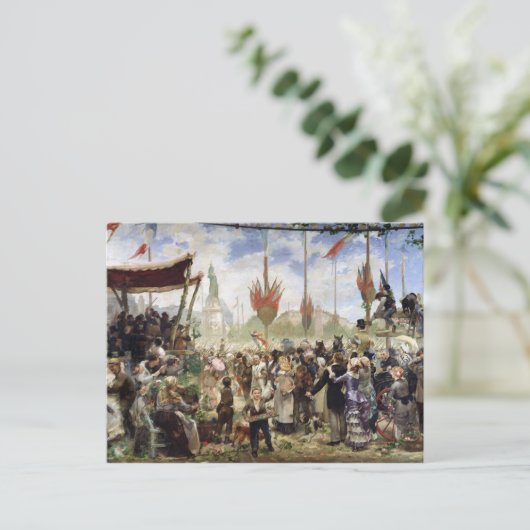 14 juli 1880, 1882 briefkaart (Staand voorkant)