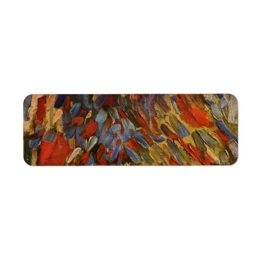 14 juli 2010 in Parijs door Vincent van Gogh Etiket (Voorkant)