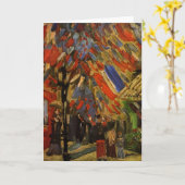 14 juli 2010 in Parijs door Vincent van Gogh Kaart (Gele Bloem)