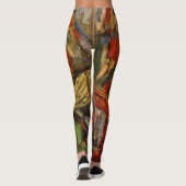 14 juli 2010 in Parijs door Vincent van Gogh Leggings (Achterkant)