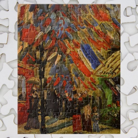 14 juli 2010 in Parijs door Vincent van Gogh Legpuzzel