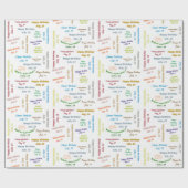 14 juli, cadeaupapier voor cadeautjes (Vlak)