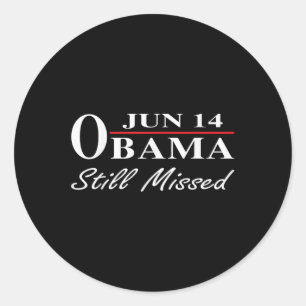 14 juni: Obama heeft Apprec nog steeds gemist Ronde Sticker