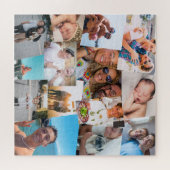 14 lukraak overlappende foto's Collage Sjabloon Legpuzzel (Horizontaal)