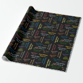 14 maart, cadeaupapier voor cadeautjes (Uitgerold)