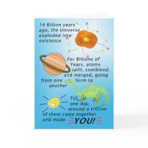 14 Miljard Jaar Verlaat Verjaardag Kaart