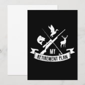 14.My Retirement Plan Hunting Save The Date (Voorkant / Achterkant)