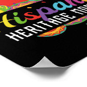 14.Nationaal erfgoed van Latijns-Amerika Maandag a Poster (Hoek)