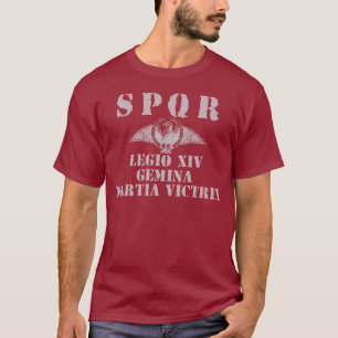 14 Nero 14th Mars Victorious Roman Legion T-shirt