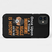 14 One Upon A Time Beagle Puppy Case-Mate iPhone Case (Achterkant (horizontaal))