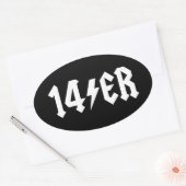 14 OVALE STICKER (Envelop)