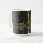 14 oz mok met "Geschrokken" afbeelding (Voorkant links)