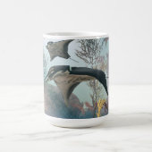 14 oz mok met "Manta Ray Migration" afbeelding (Center)