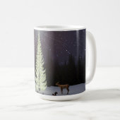 14 oz mok met "O Tannenbaum" afbeelding (Voorkant rechts)