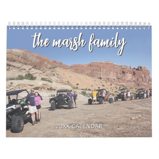 14 Photo Full Coverage - 1 foto per maand Kalender (Hoes)