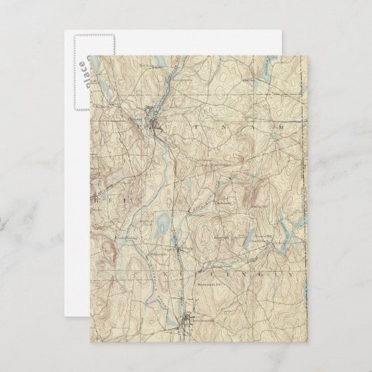 14 Putnam-blad Briefkaart (Voorkant / Achterkant)