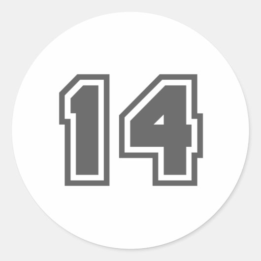14 RONDE STICKER (Voorkant)