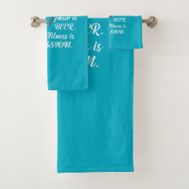 14 Spieren geactiveerd wanneer je een biertje sche Bad Handdoek