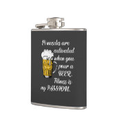 14 Spieren geactiveerd wanneer je een biertje sche Heupfles (Links)