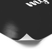 14 Spieren geactiveerd wanneer je een biertje sche Perfect Poster (Hoek)