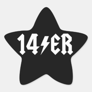 14 STER STICKER