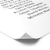14 Tafels Vind Je Plaats Zitplaats Chart Plan Poster (Hoek)