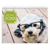 14 Volledige fotodekking - Moderne minimale vormge Kalender (Hoes)