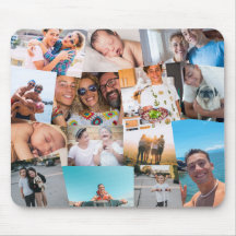 14 Willekeurig Overlappende Foto's Collage Sjabloo