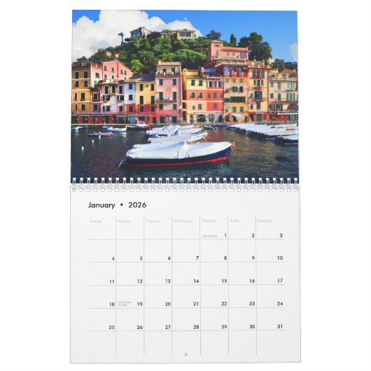 14 World Travel foto's, of gebruik uw foto's Kalender (Jan 2026)