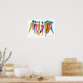 14 Wortelkunst Poster (Keuken)