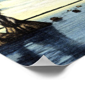 14 x 11 Duikscène, Cypress Florida Poster (Hoek)