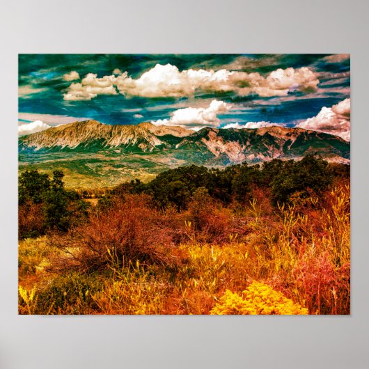 14 x 11 inch, Colorado Poster (Voorkant)