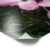 14 x 11-inch roze duoghout foto afdruk (Hoek)