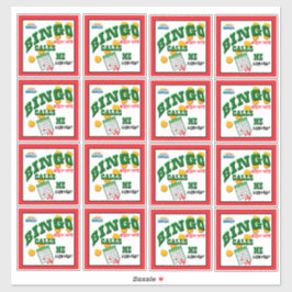 14 x 14 Bingo Sticker