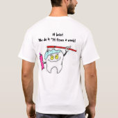 14 x/week t-shirt (Achterkant)