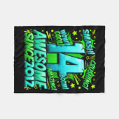 14 Year Old For Boys 14th Birthday Boy 14 Year Old Fleece Deken (Voorkant (Horizontaal))