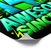 14 Year Old For Boys 14th Birthday Boy 14 Year Old Poster (Hoek)