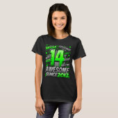 14 Year Old For Boys 14th Birthday Boy 14 Year Old T-shirt (Voorkant volledig)