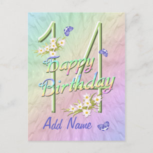 14e Briefkaart ter gelegenheid van de geboorte van