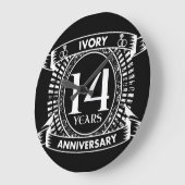 14e bruiloft IVORY-verjaardag Grote Klok (Hoek)